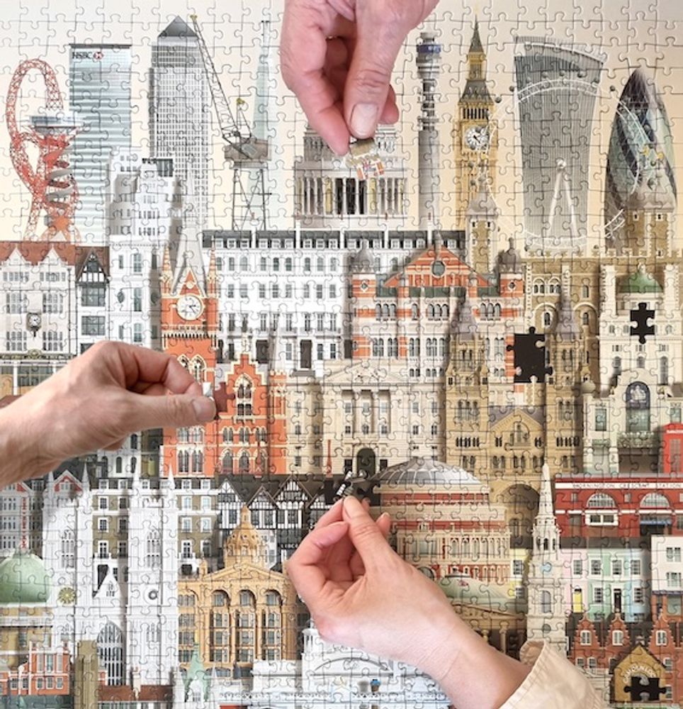 Children's games - jigsaw puzzles (1000 pieces) - MARTIN SCHWARTZ