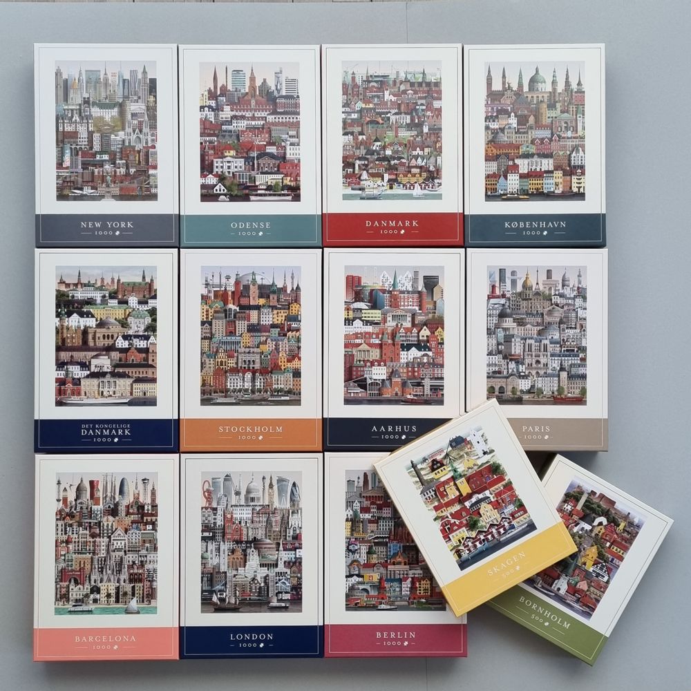 Cadeaux - Puzzles Jigsaw (1000 pièces) - MARTIN SCHWARTZ