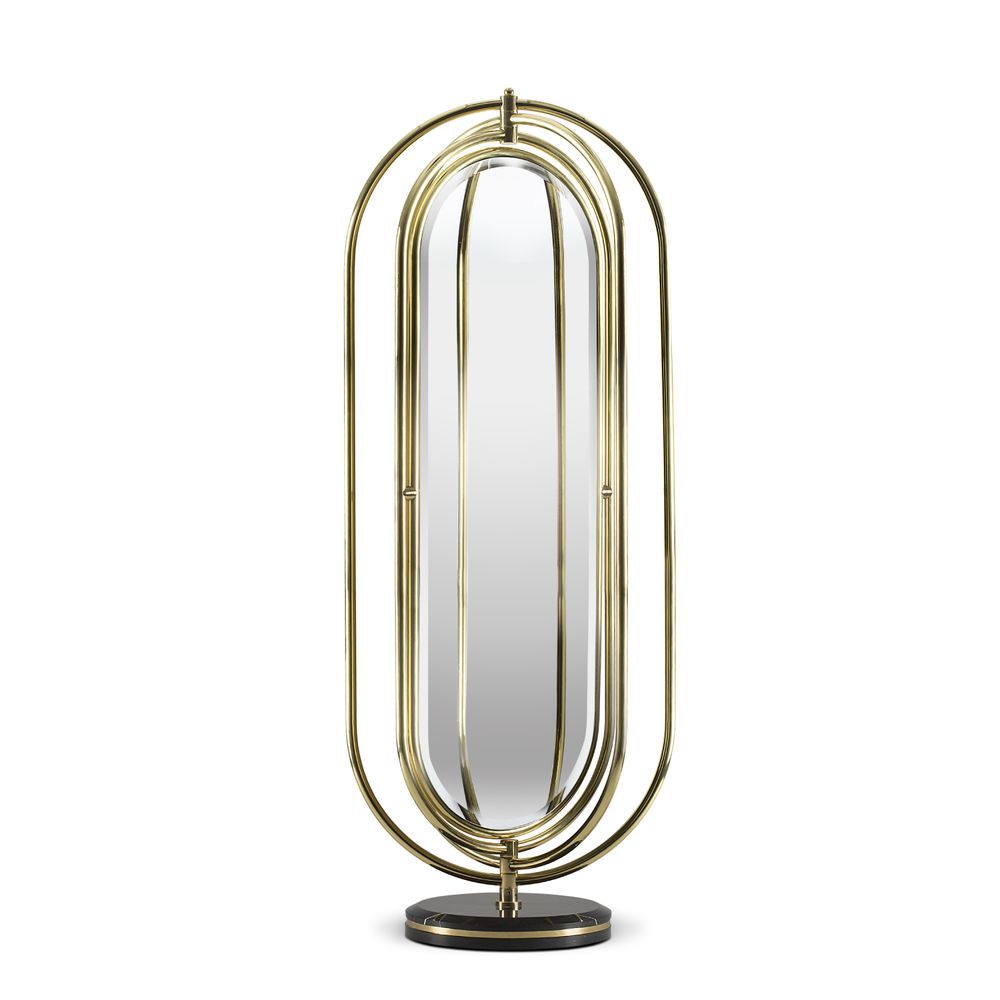 Hotel bedrooms - COLOSSEUM FLOOR MIRROR - MAISON VALENTINA