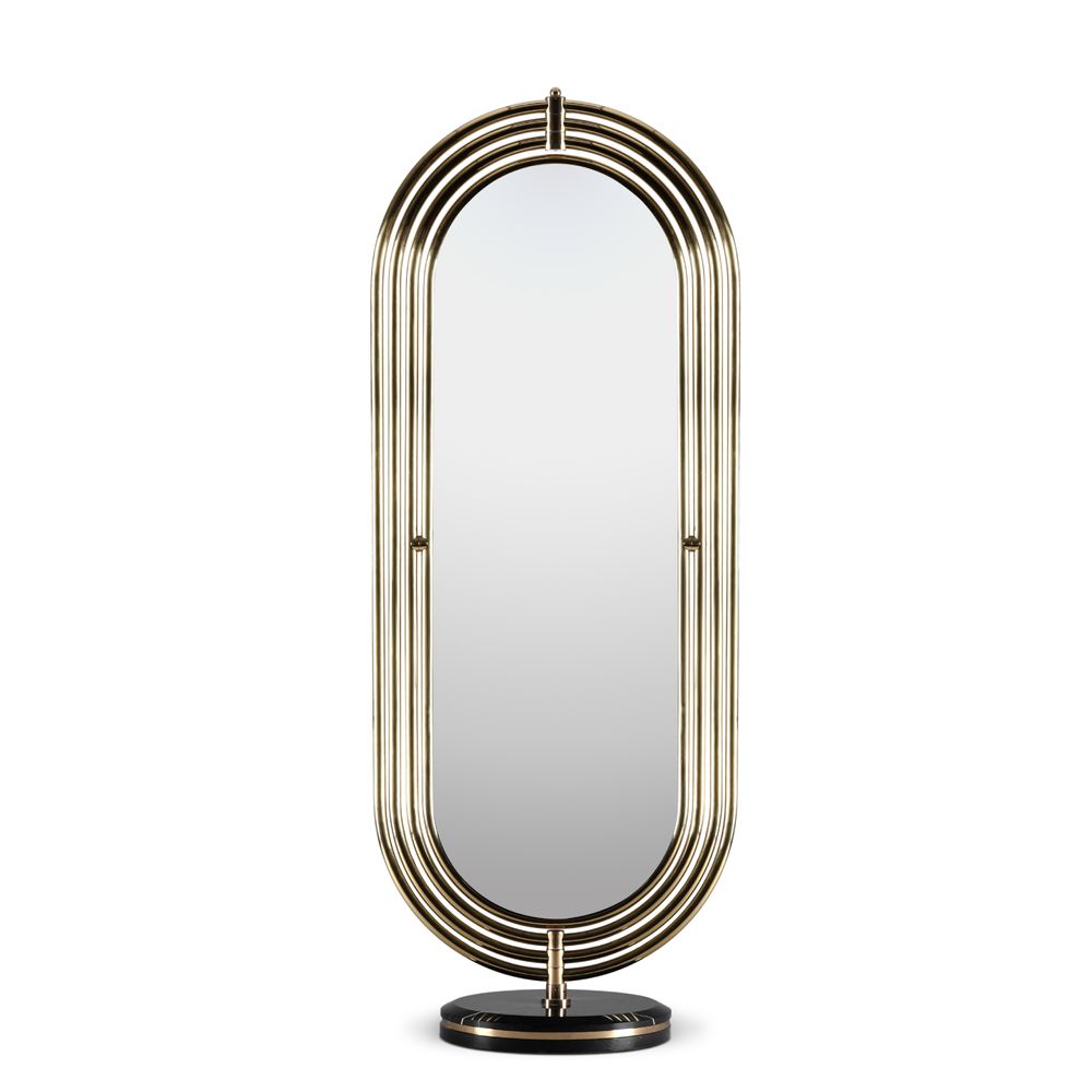Hotel bedrooms - COLOSSEUM FLOOR MIRROR - MAISON VALENTINA