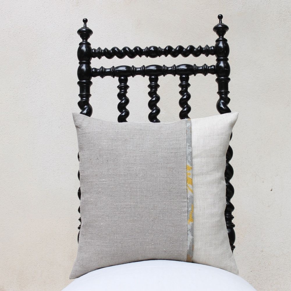 Coussins textile - Coussin berlingot "le perle" - 40x40cm - L'ATELIER DES CREATEURS