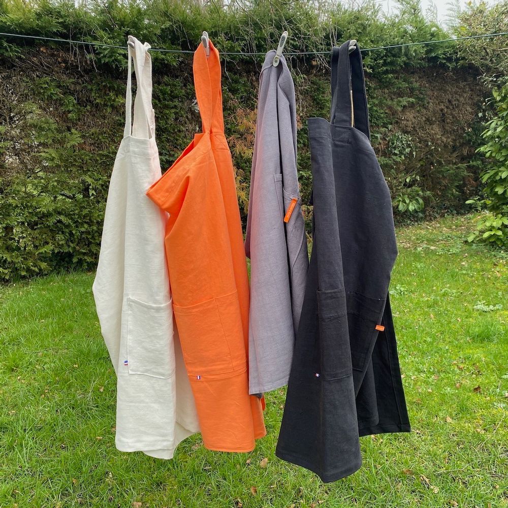 Aprons - Japanese apron - L'ATELIER DES CREATEURS
