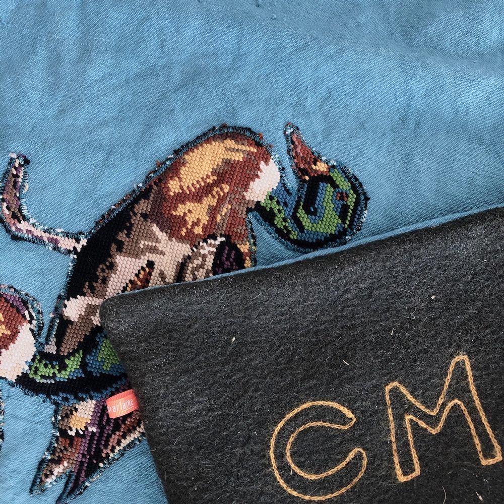 Coussins textile - Coussin Médor pour chien "les cols-verts" - 70x100cm - L'ATELIER DES CREATEURS
