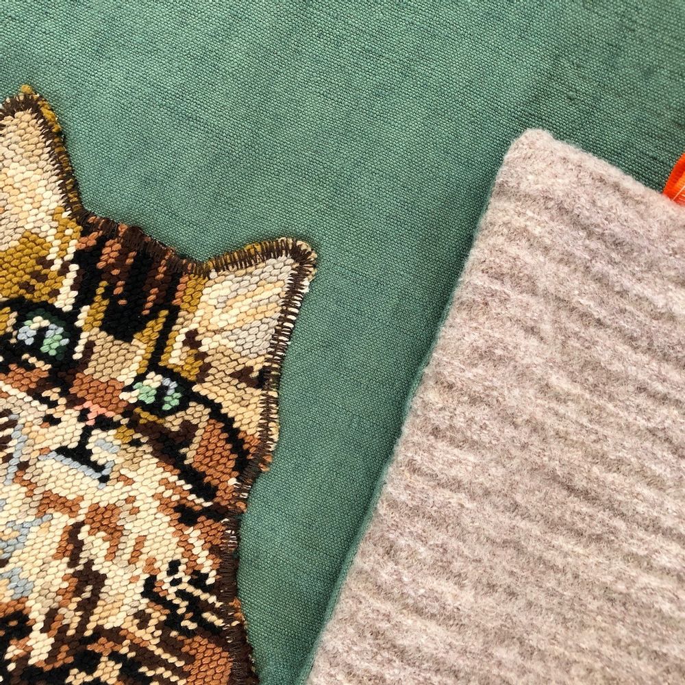 Coussins textile - Coussin Berlioz pour chat "le gouttière" - 60x60cm - L'ATELIER DES CREATEURS