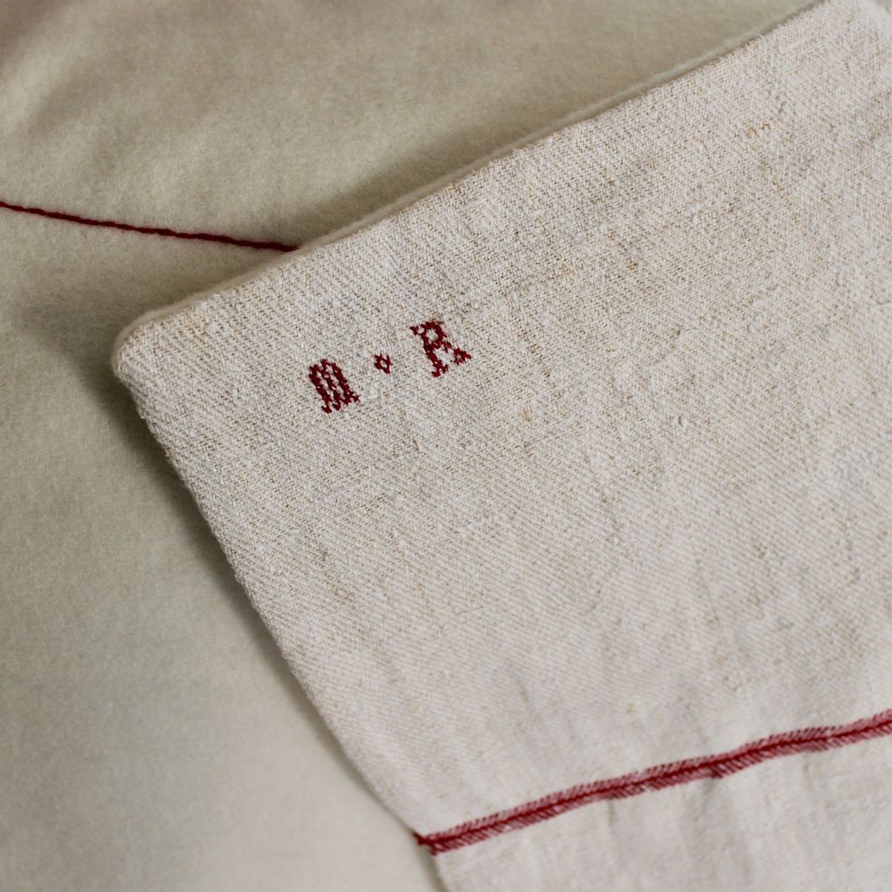 Plaids - Plaid vigneron "le MR" - L'ATELIER DES CREATEURS