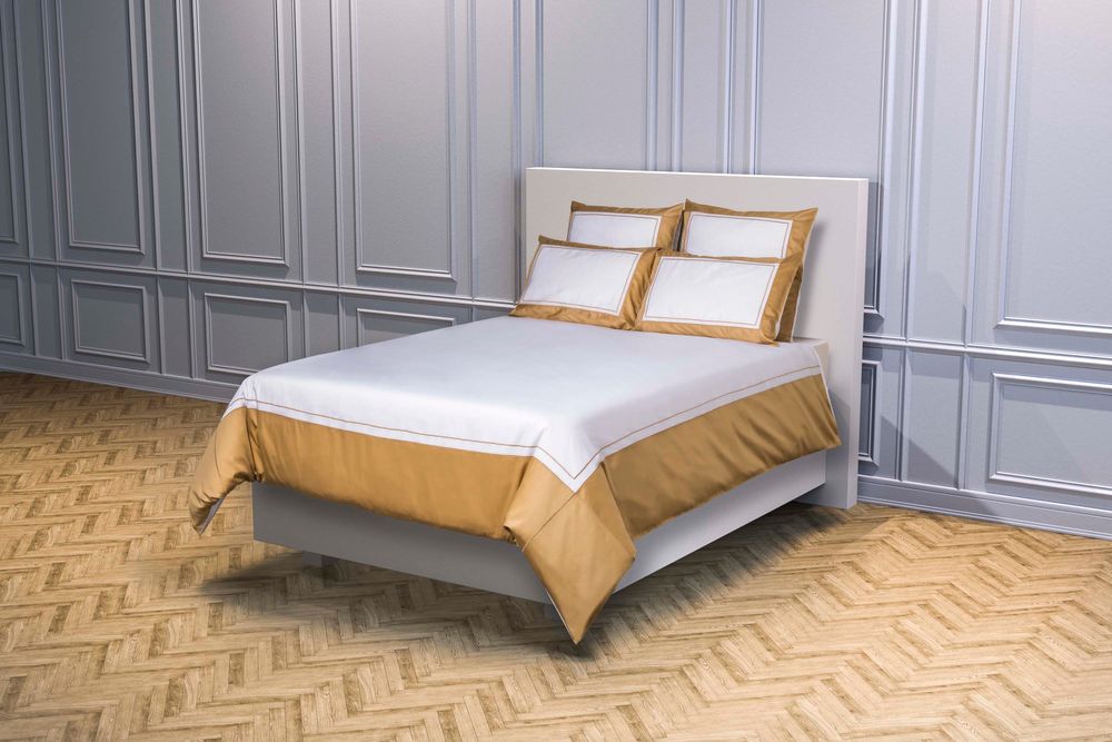 Linens - Bed linen Naica gold - AIGREDOUX