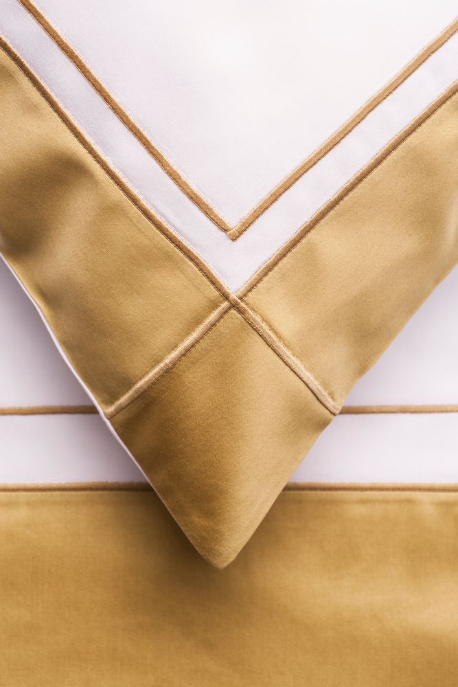 Linens - Bed linen Naica gold - AIGREDOUX