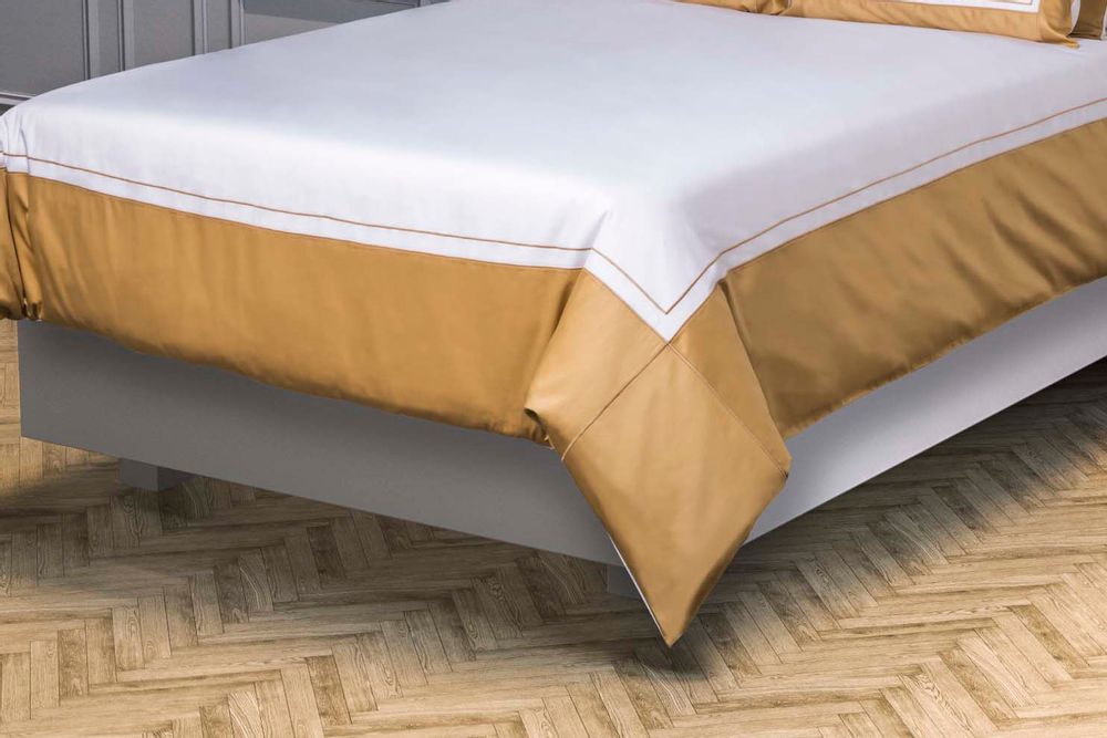 Linens - Bed linen Naica gold - AIGREDOUX