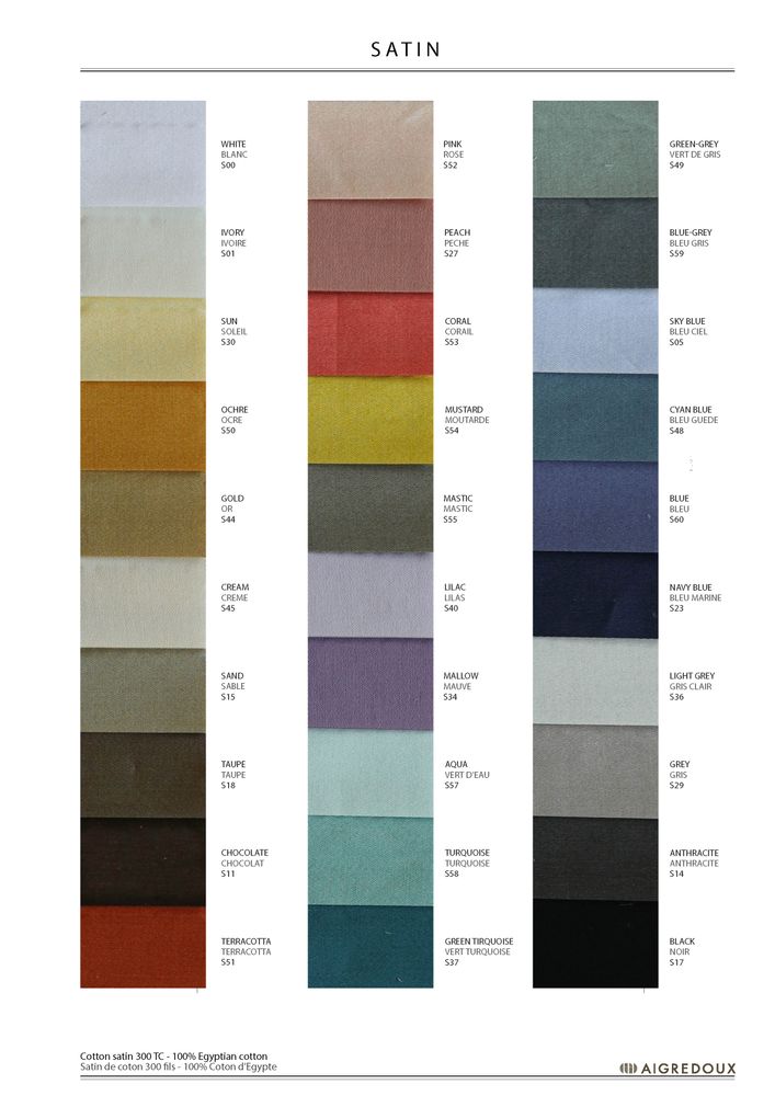 Linens - Bed linen Naica gold - AIGREDOUX
