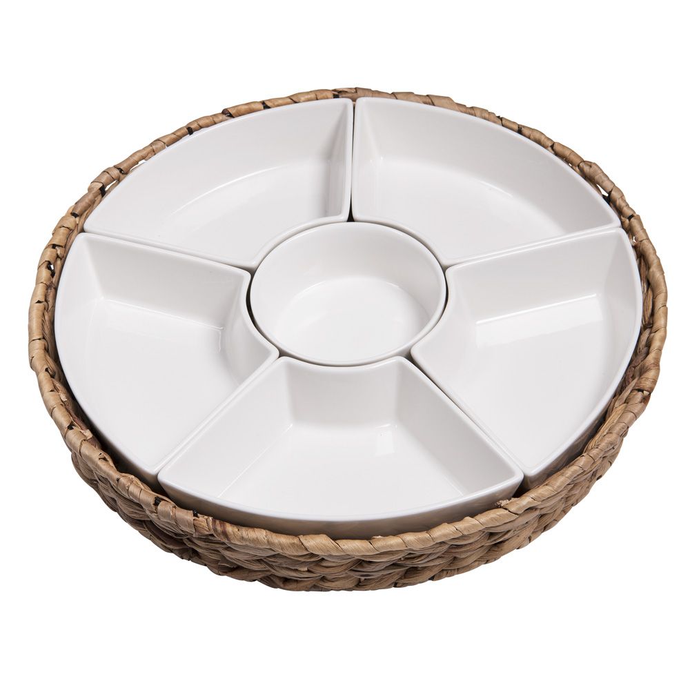 Platter and bowls - OVEN DISH 41X26 CM MELODY - TABLE PASSION / BASTIDE 1880