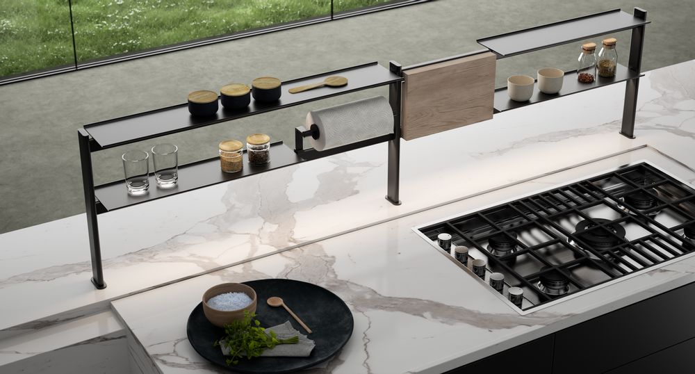 Kitchens furniture - Hang Top kitchen accessories system - DAMIANO LATINI