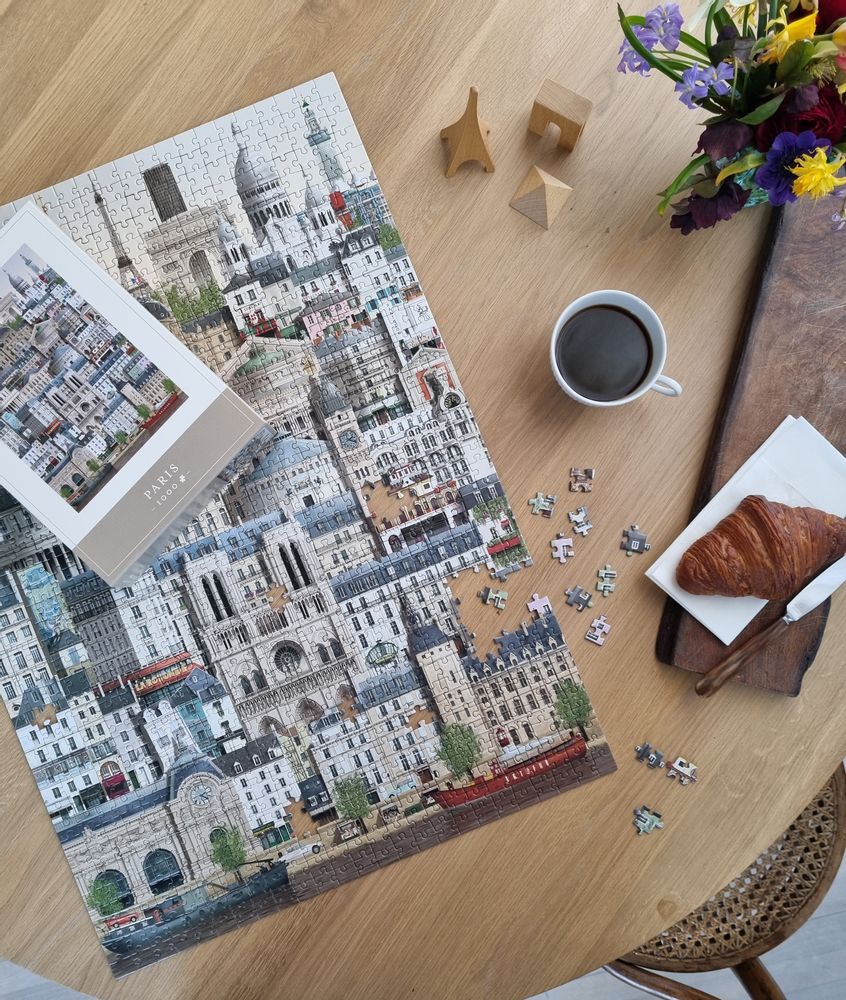 Cadeaux - Paris jigsaw puzzle (1000 pièces) - MARTIN SCHWARTZ