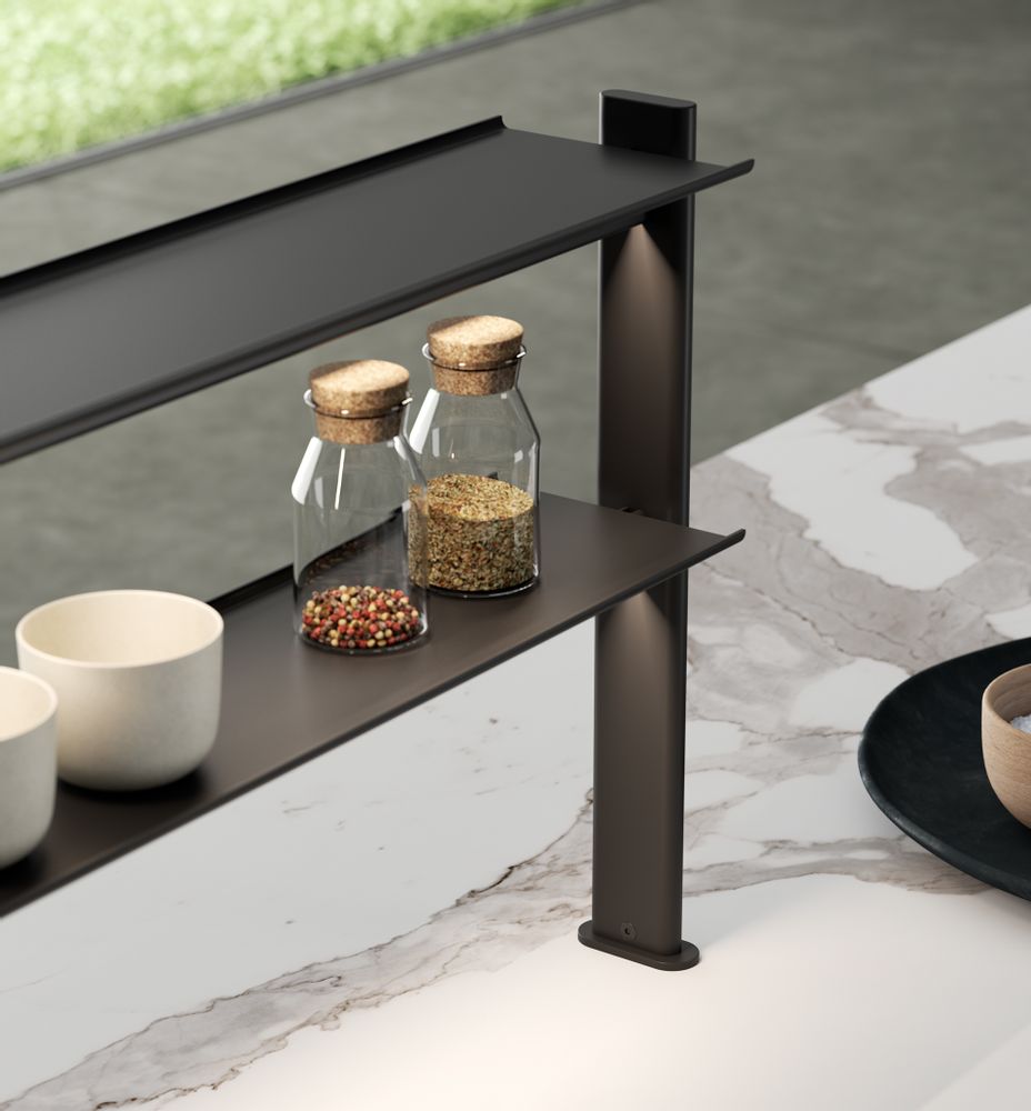Kitchens furniture - Hang Top kitchen accessories system - DAMIANO LATINI
