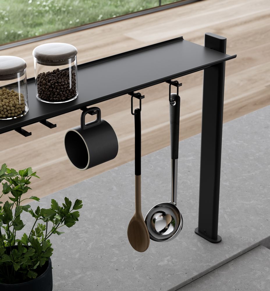 Kitchens furniture - Hang Top kitchen accessories system - DAMIANO LATINI
