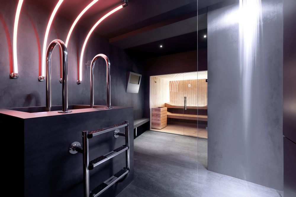 Kitchen splash backs - Pietra di Savoia Antracite Coating - LAMINAM FRANCE