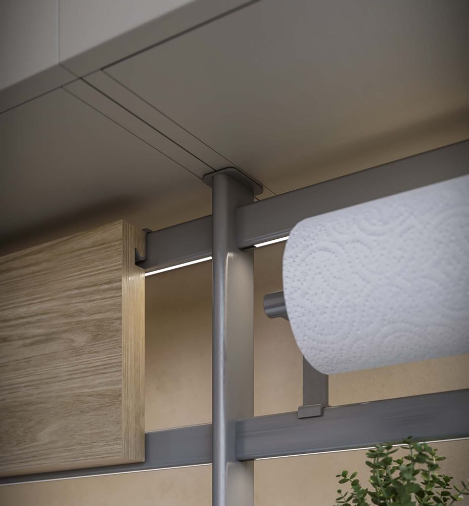 Kitchens furniture - Hang Lux kitchen racks system - DAMIANO LATINI