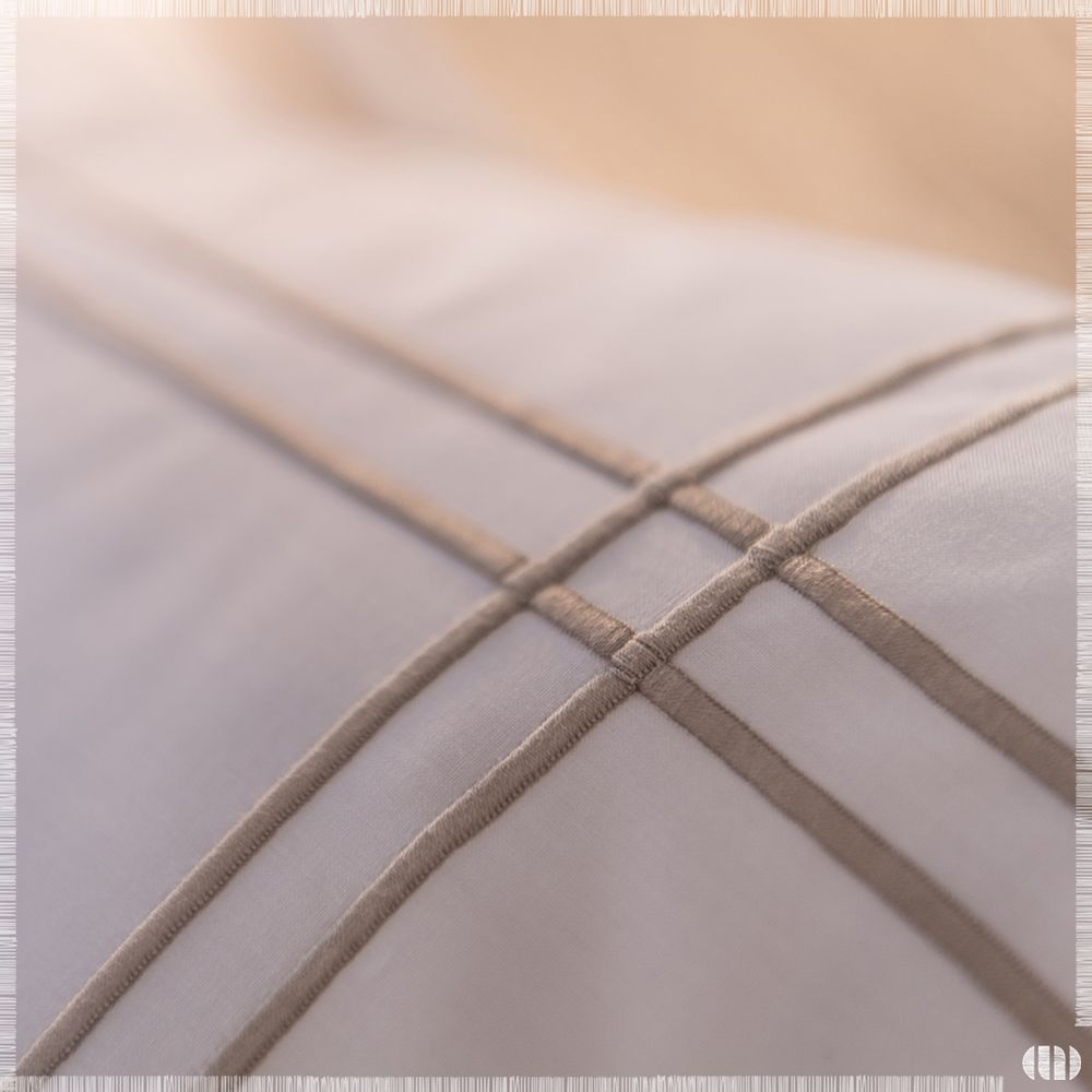 Linens - Darien duvet cover - AIGREDOUX