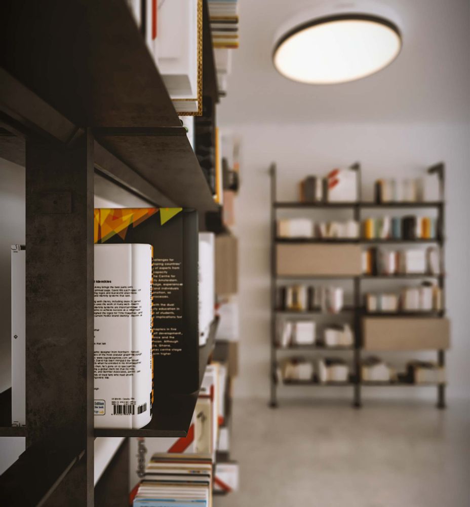 Bookshelves - Giostra L wall-mounted bookcase - DAMIANO LATINI