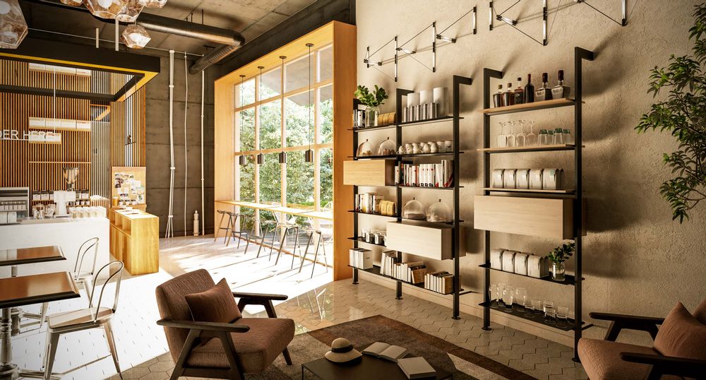 Bookshelves - Giostra L wall-mounted bookcase - DAMIANO LATINI