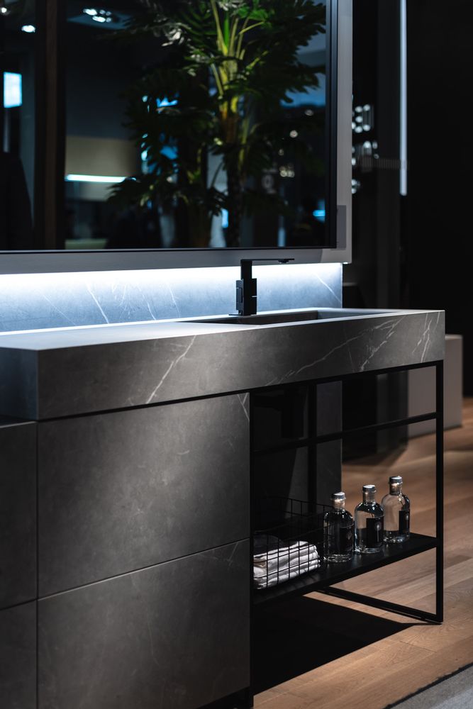 Crédence - Revêtement Pietra Grey - LAMINAM FRANCE