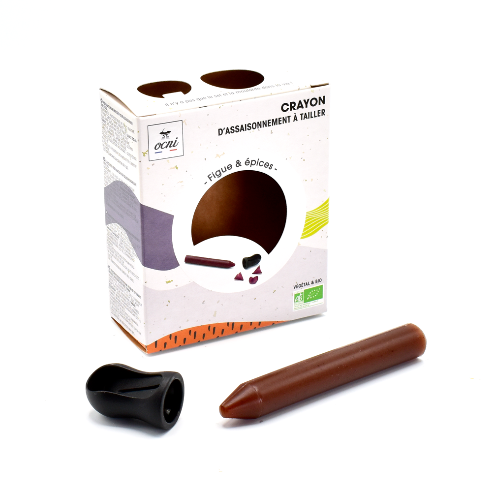 Delicatessen - Seasoning pencil single boxet - Fig & spices - Organic - OCNI FACTORY