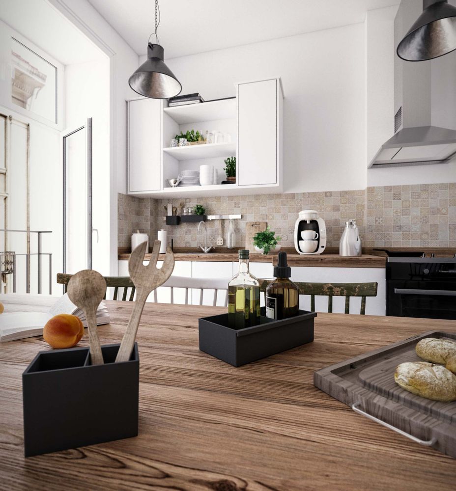 Kitchens furniture - Pratika kitchen rack - DAMIANO LATINI