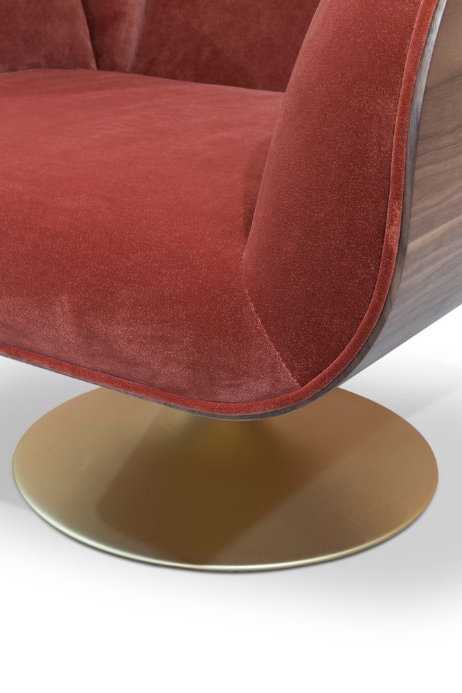 Lounge chairs for hospitalities & contracts - VIRGINIA | Armchair - ESSENTIAL HOME