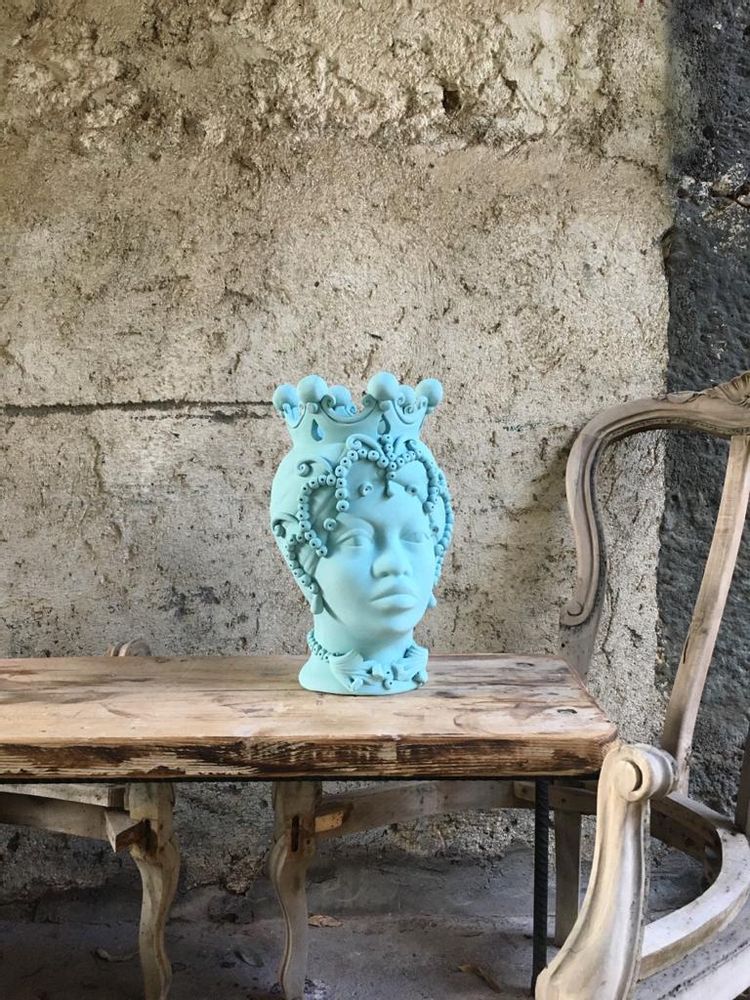 Vases - MOORISH HEADS - MOSCHE BIANCHE