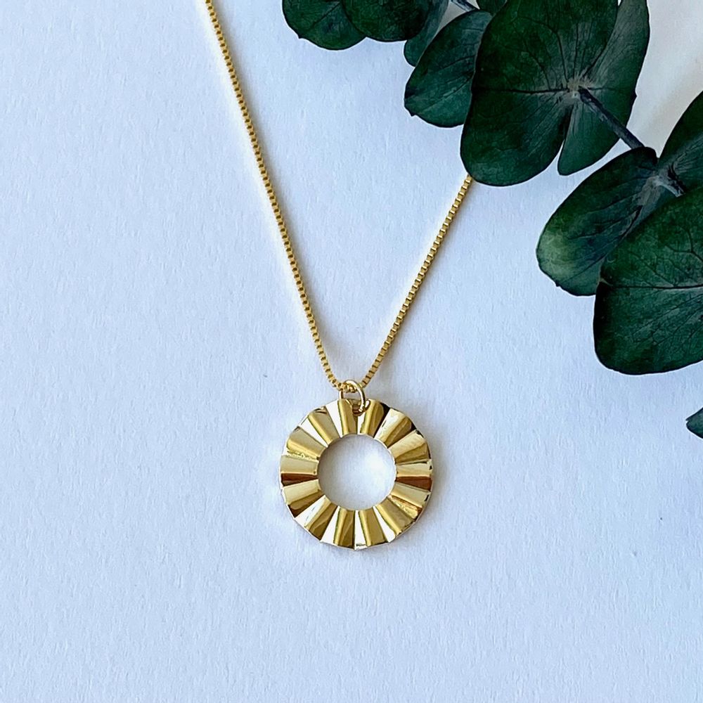 Bijoux - Collier doré à l'or fin. Chaine plaquée or. - NAO JEWELS
