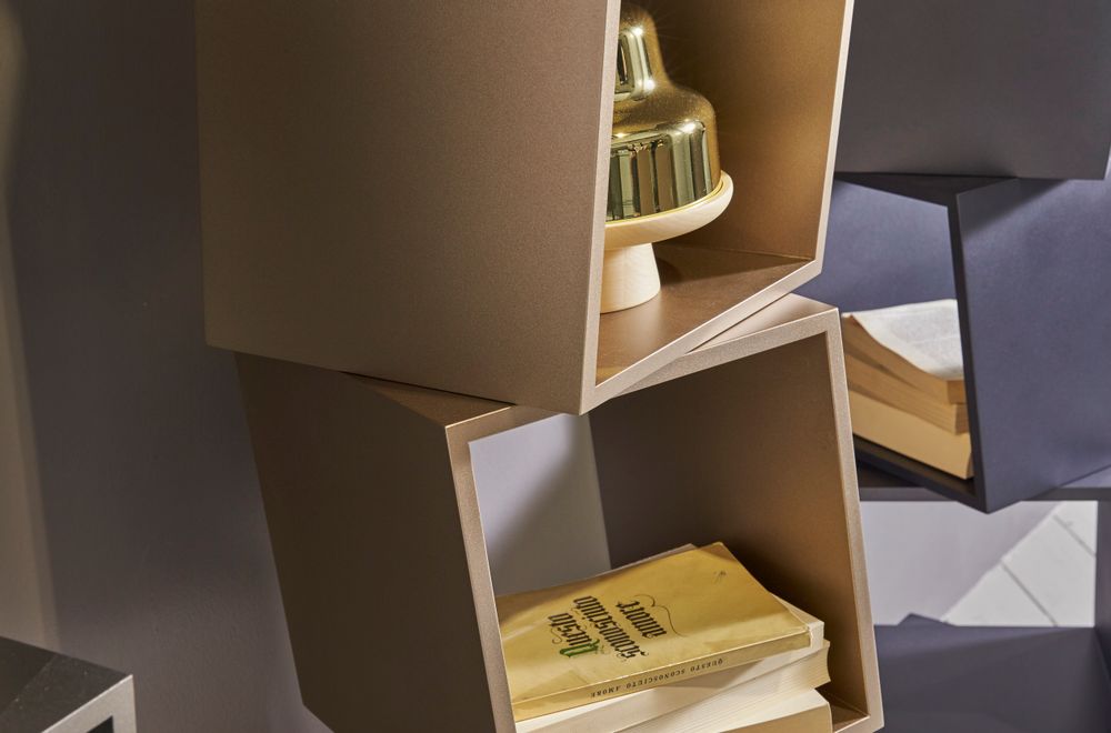 Hotel bedrooms - RUBIK bookcase - EMMEBI HOME ITALIAN STYLE