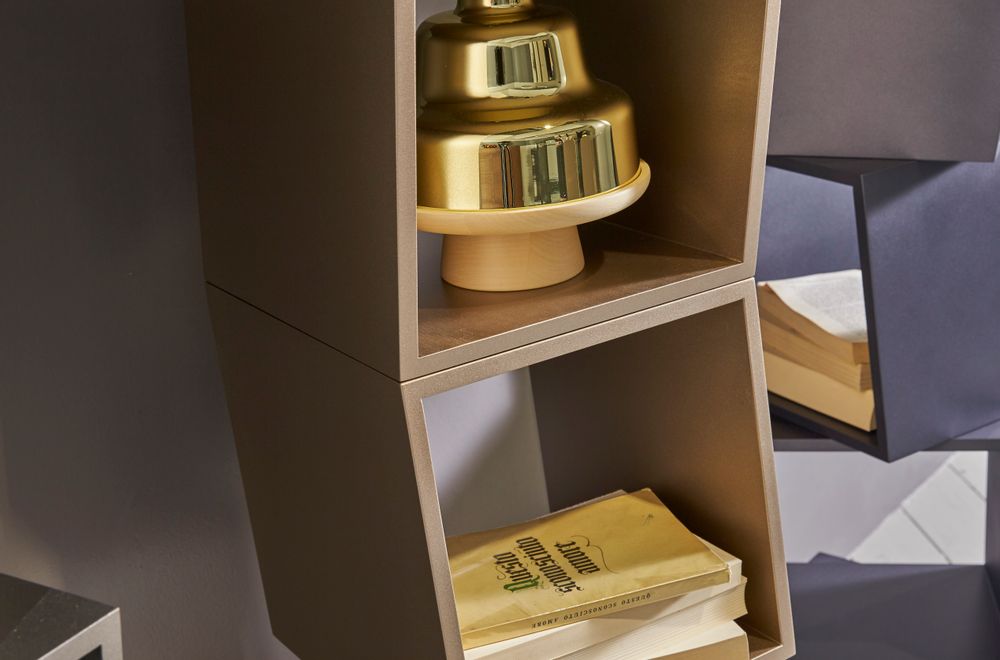 Hotel bedrooms - RUBIK bookcase - EMMEBI HOME ITALIAN STYLE