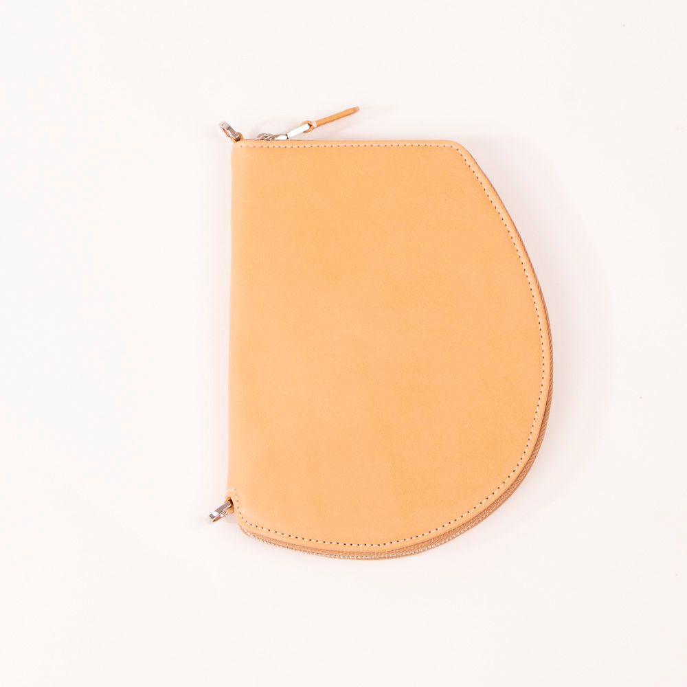 Gifts - Pocket Maxi in natural leather with adjustable and movable strap - MLS-MARIELAURENCESTEVIGNY
