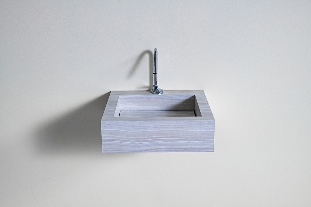 Lave-mains - Plateau Lavabo intégré. - POLLINI HOME