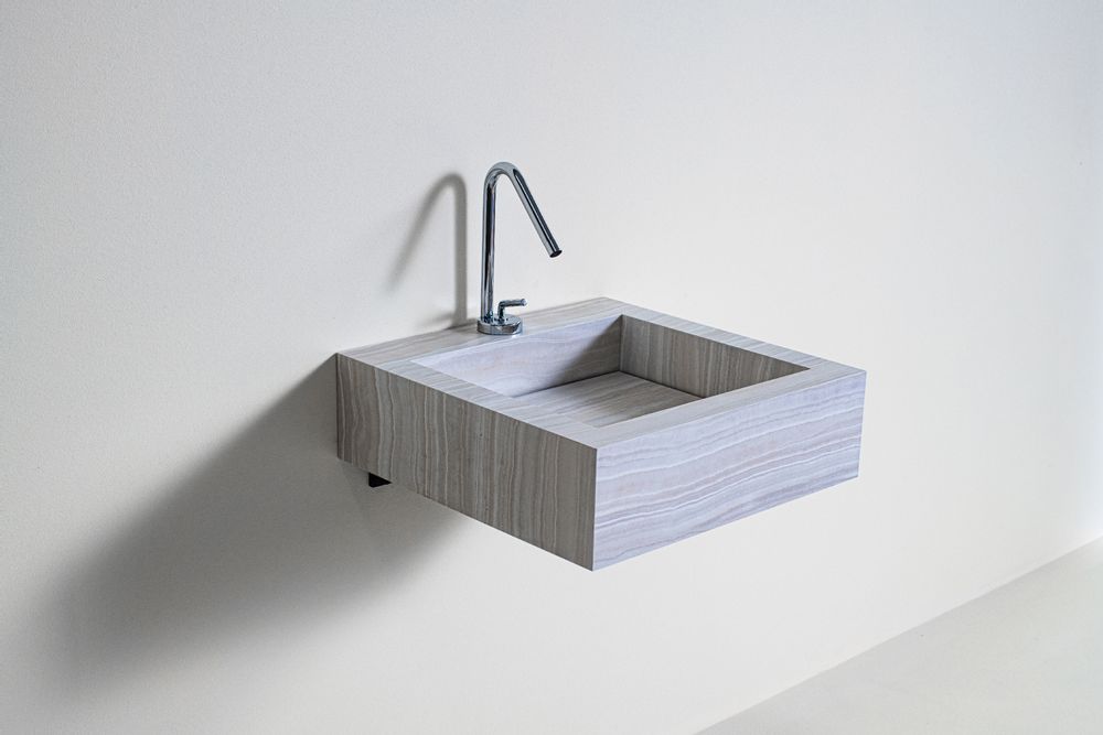 Lave-mains - Plateau Lavabo intégré. - POLLINI HOME