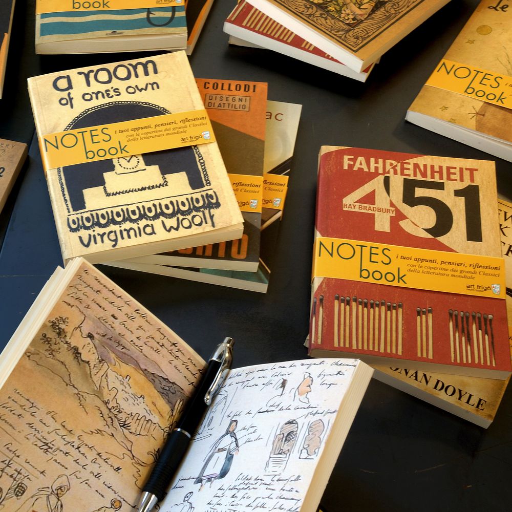 Stationery - Notes Book - ABAT BOOK - ART FRIGÒ