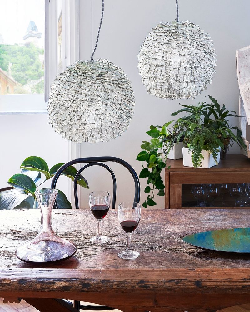 Hanging lights - FRAMMENTI - Handmade glass lights - Transparent - STUDIOSILICE