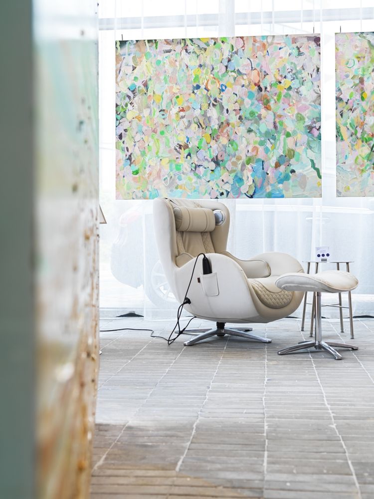 Mobilier et rangements pour bureau - Fauteuil de massage Classic_Elder blanc - NOUHAUS