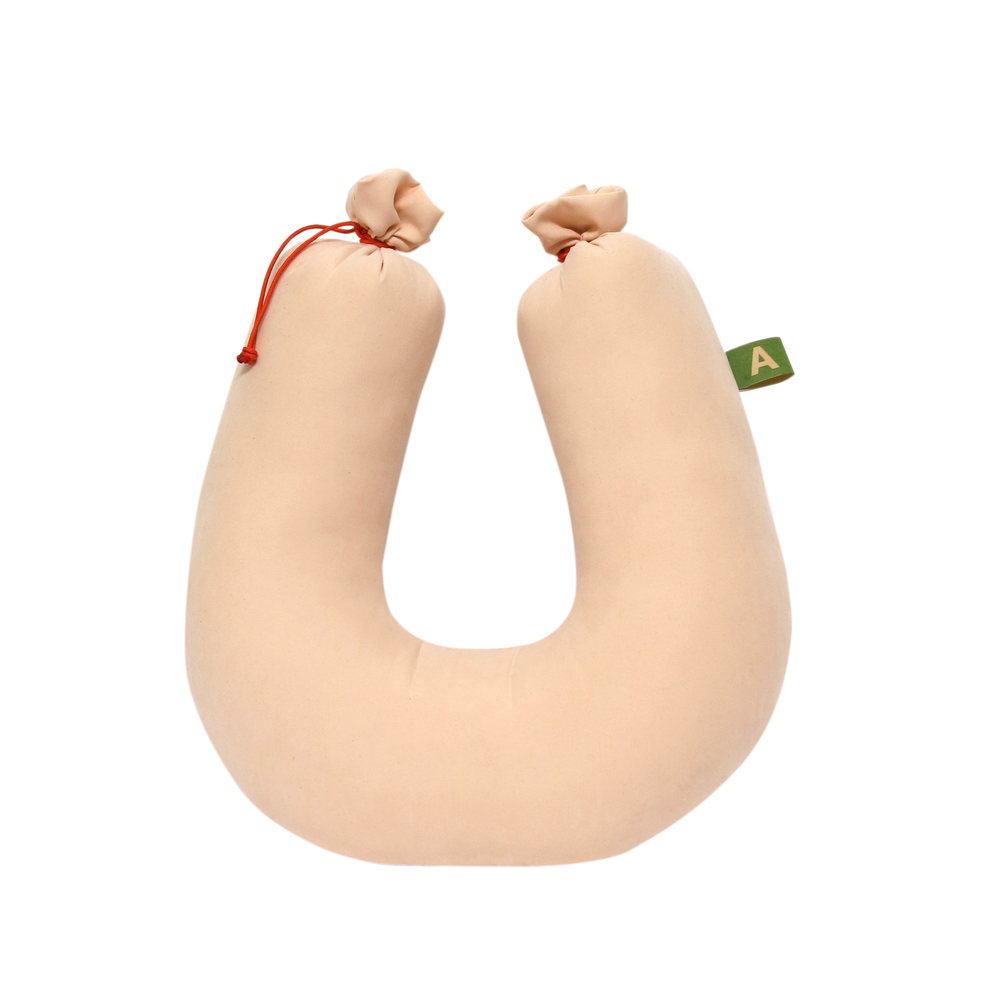 Coussins textile - Anneau de cou saucisse - AUFSCHNITT