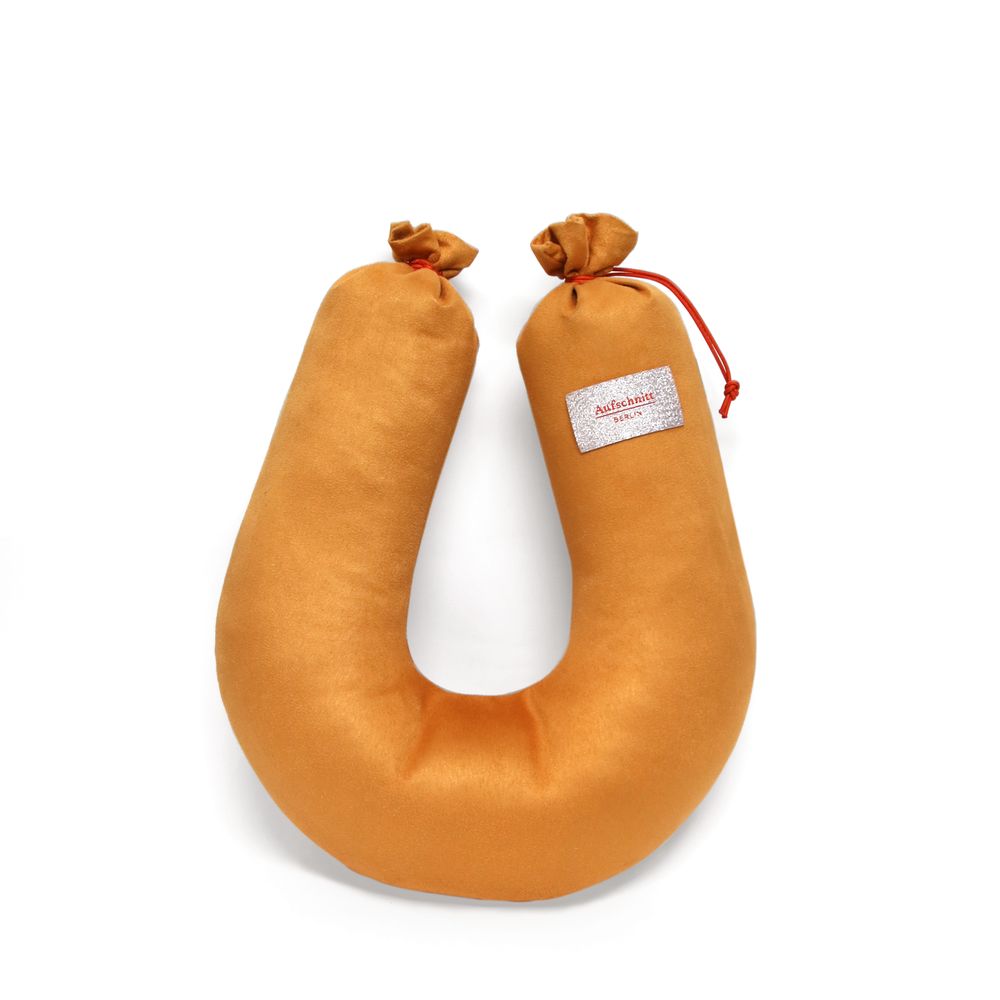 Coussins textile - Anneau de cou saucisse - AUFSCHNITT