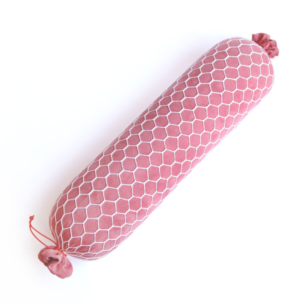 Fabric cushions - Salami in Net Bolster - AUFSCHNITT