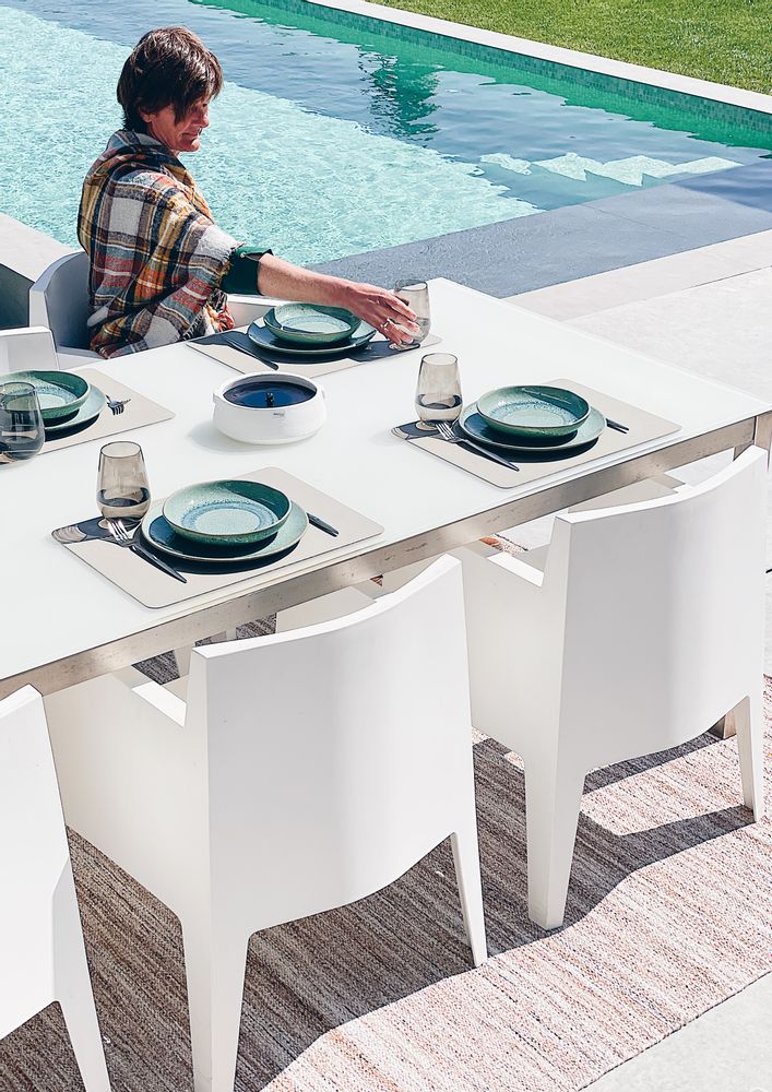 Contemporary carpets - OUTDOOR RUGS GRAIN| 100% Sustainable and handwoven - D&M DECO / PAJUDESIGN