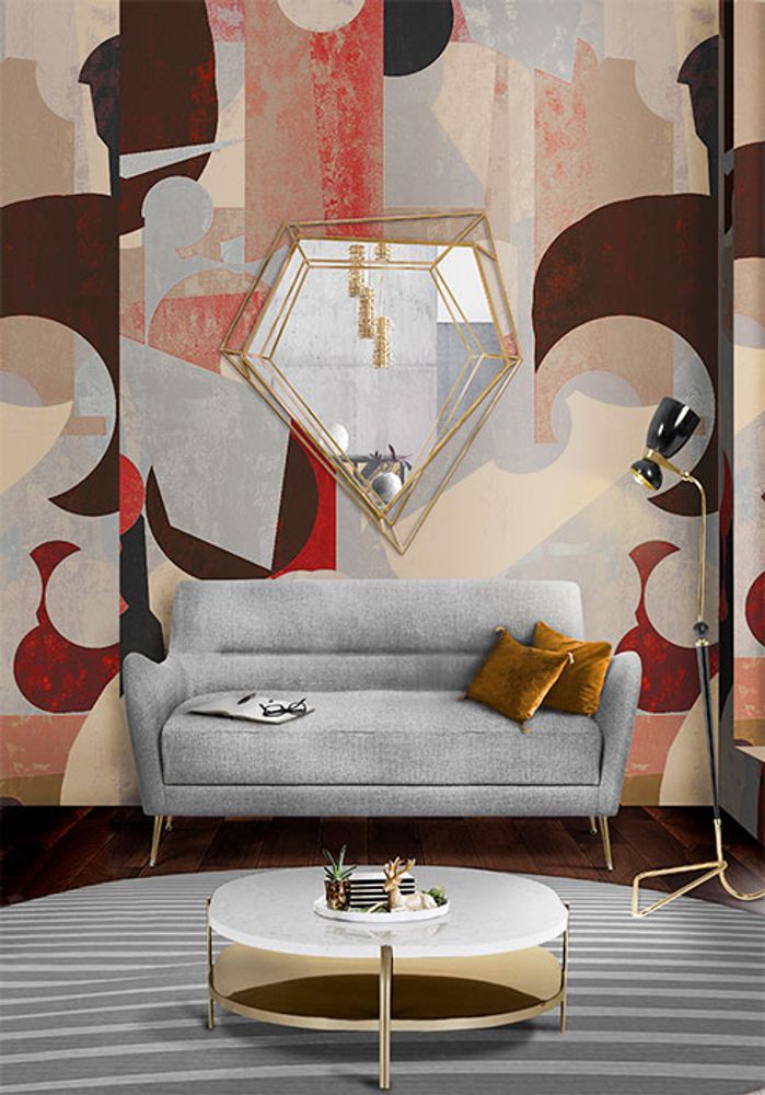 Mirrors - Diamond | Small Mirror - ESSENTIAL HOME