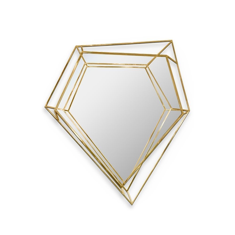 Mirrors - Diamond | Small Mirror - ESSENTIAL HOME