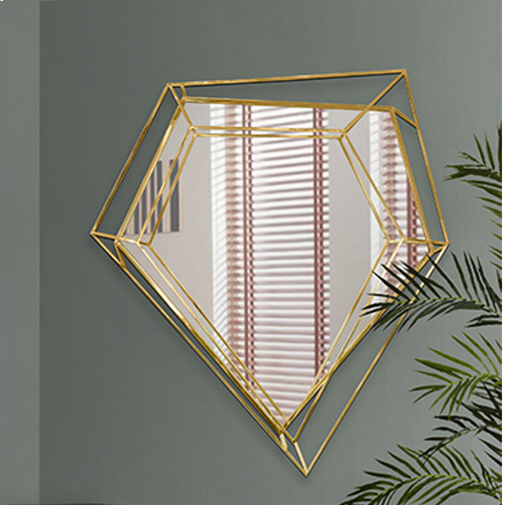 Mirrors - Diamond | Small Mirror - ESSENTIAL HOME