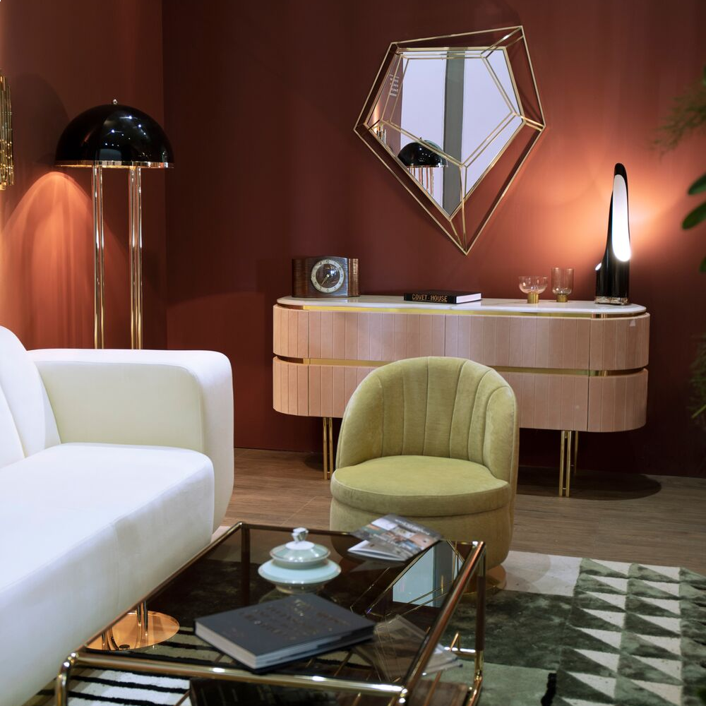 Mirrors - Diamond | Small Mirror - ESSENTIAL HOME