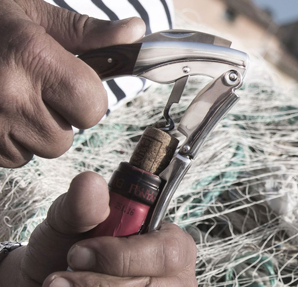 Accessoires pour le vin - Ghemme Tire - Bouchon Professionnel pour Sommelier et Amateurs de vin - LEGNOART
