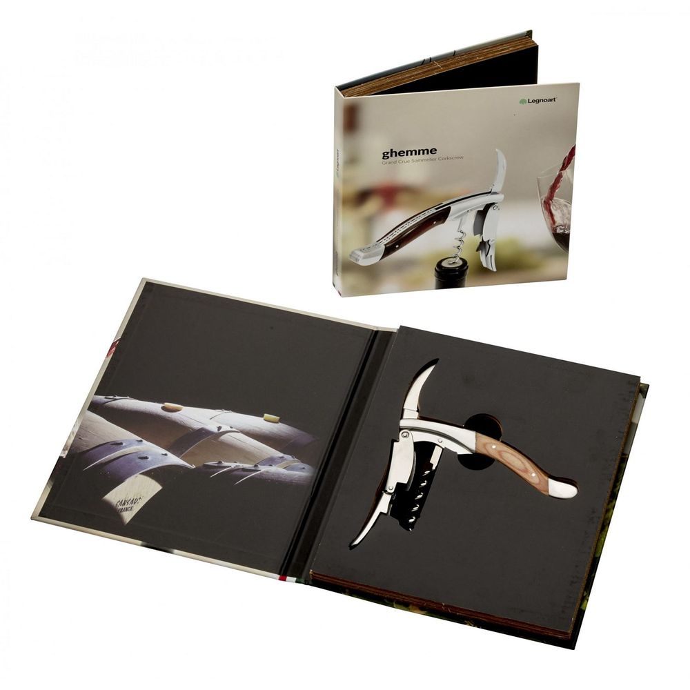 Accessoires pour le vin - Ghemme Tire - Bouchon Professionnel pour Sommelier et Amateurs de vin - LEGNOART