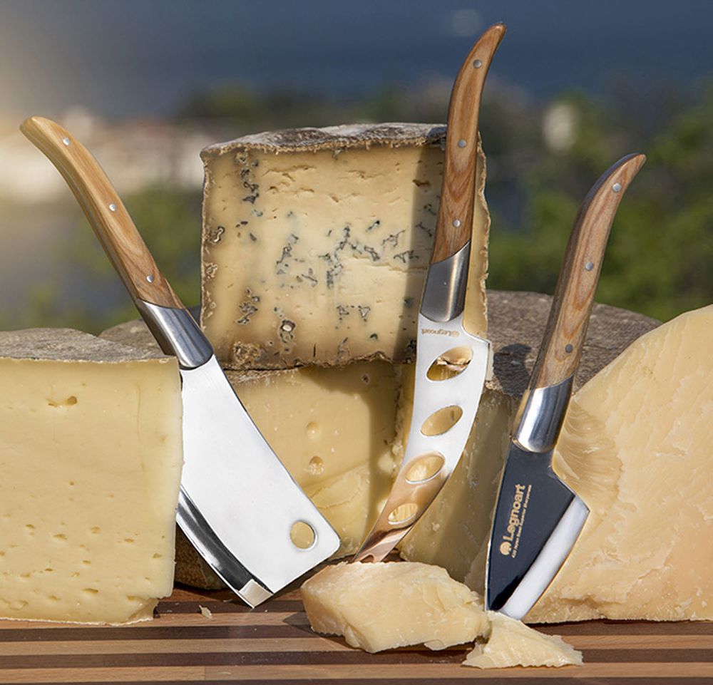 Knives - Reggio Set of cheese knives for cheese enthusiasts - LEGNOART