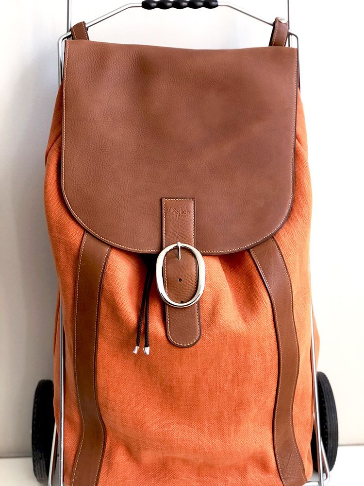 Sacs et cabas - Roule ma Poule – Orange - L'ATELIER DES CREATEURS