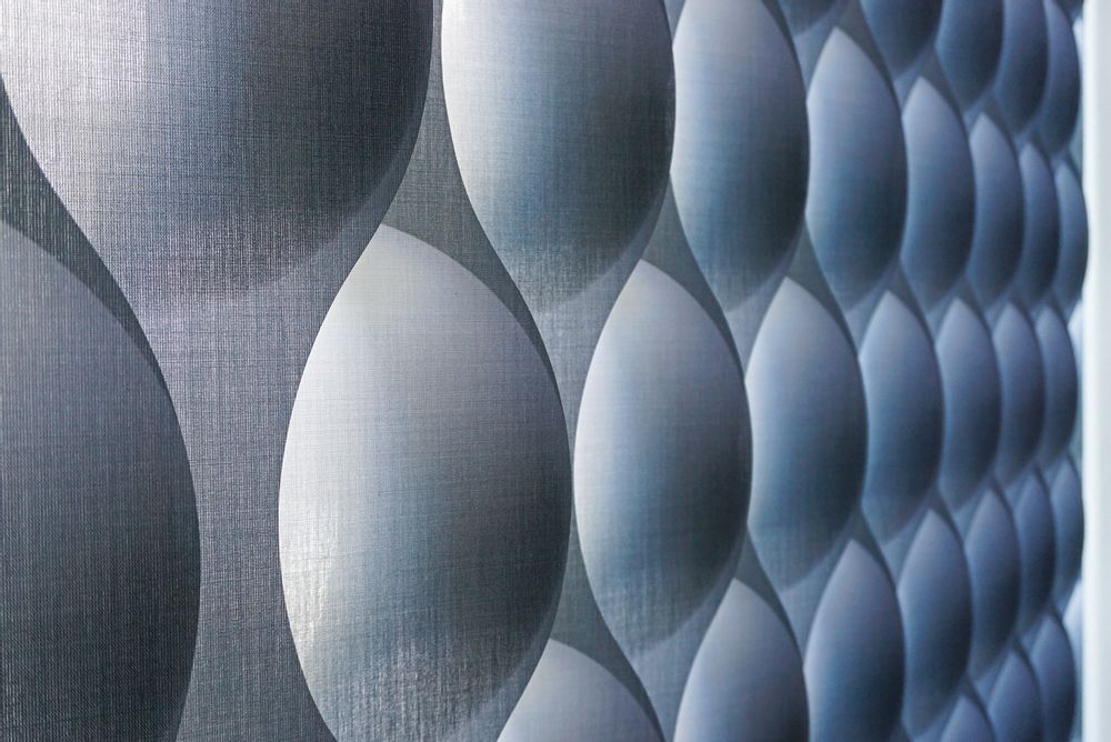 Rideaux et voilages - Rideaux verticaux 3D WAVE - SILENT GLISS